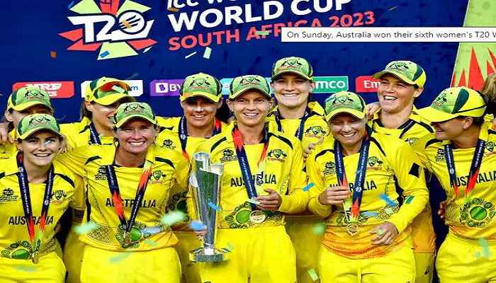 australia sixth womens t20 world cup title