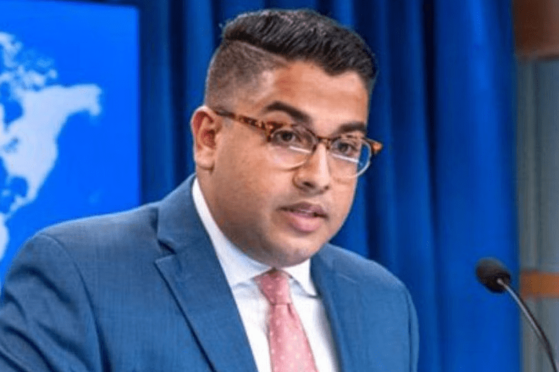 Vedant Patel will be the interim spokesperson of the US State Department
