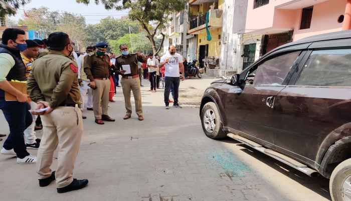 police blockade haryana
