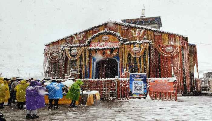 Alert issued for Chardham Yatra rain and snowfall