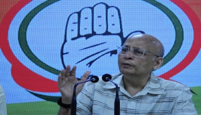 The Congress said this while calling for a complete boycott of eminent lawyer Abhishek Manu Singhvi.
