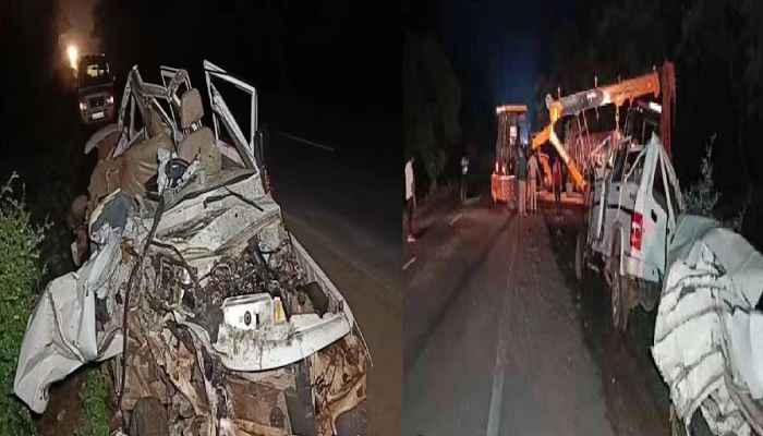 chhattisgarh-road accident-bolero-truck