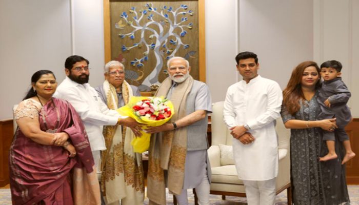 CM Shinde met PM Modi