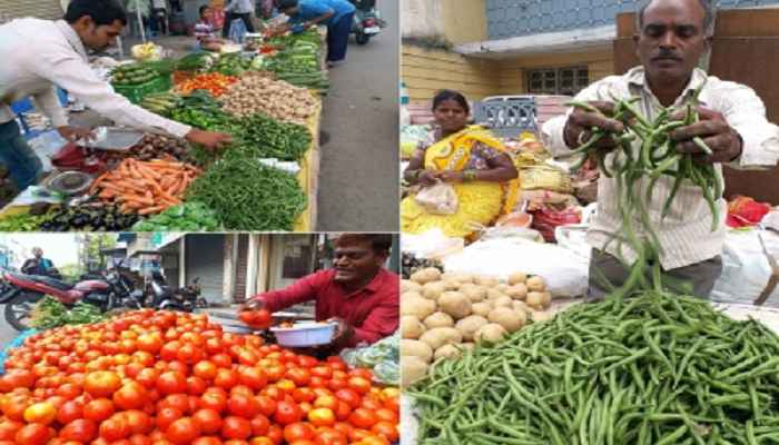 After tomato prices vegetables caught fire green coriander reached 500 per kg