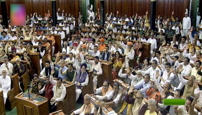 No-confidence motion Opposition motion defeated in Lok Sabha