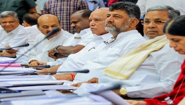 Cauvery water dispute Shivakumar 40 percent crisis situation Karnataka