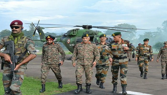 Indian Army activated for peace restoration in Manipur, Eastern Commander visited
