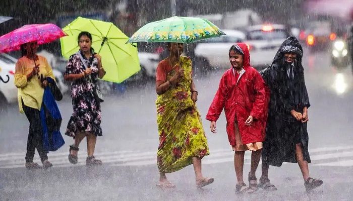 Light rain Rajasthan Banswara Pratapgarh and Dungarpur Monsoon system weak