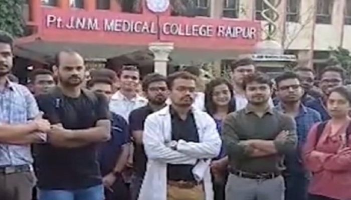 doctors-protest-raipur