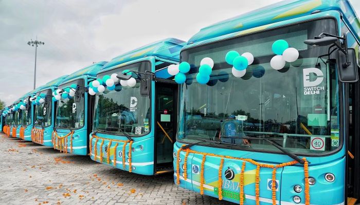 Delhi-Gets-400-New-Electric-Buses