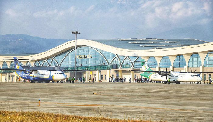 Raid Chinese company Pokhara Airport bank accounts employees sealed