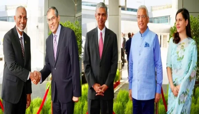 maldivian-president-mauritius-PM