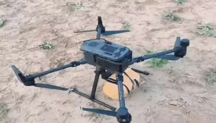 pakistani-drone-found-in-a-field-on-india-pakistan