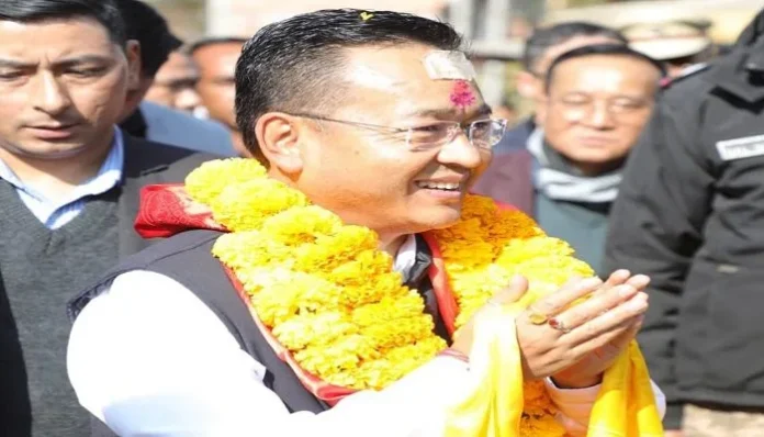 prem-singh-tamang-sikkim-seat