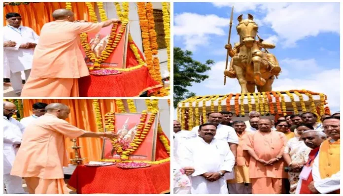 chief-minister-yogi-unveiled-the-statue-of-rashtraveer-