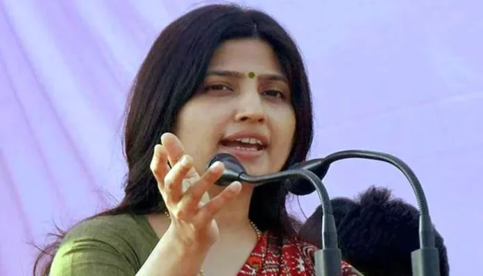 dimple-yadav-targeted- yogi-government