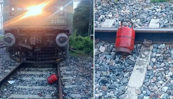 kanpur-gas-cylinder-on-railway-track