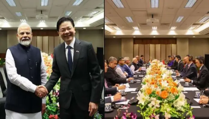 pm-modi-meeting-with-lawrence-wong