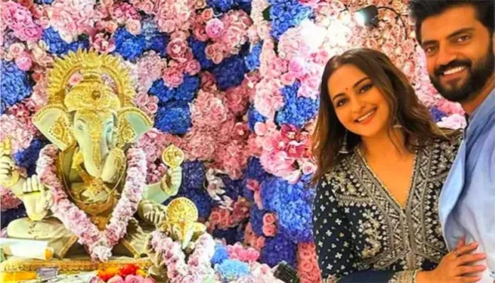 sonakshi-iqbaal-on-ganpati-pooja