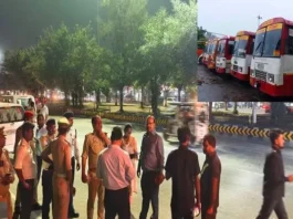 Lucknow-RTO seized 4 buses