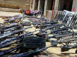 Weapons recovered in Afghanistan