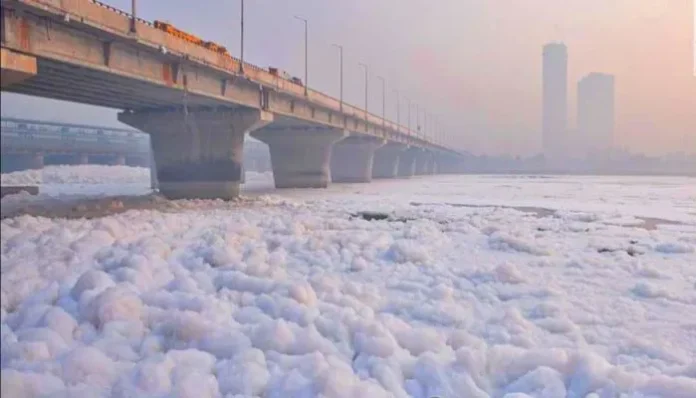 Yamuna-is-most-polluted-areas-surrounding-delhi