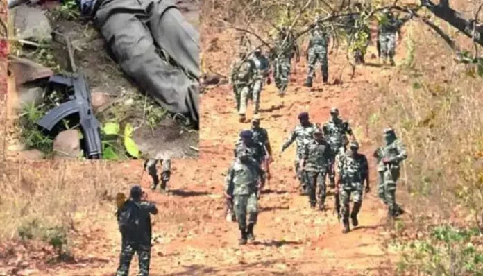 security-personnel-killed-30-naxalites-together