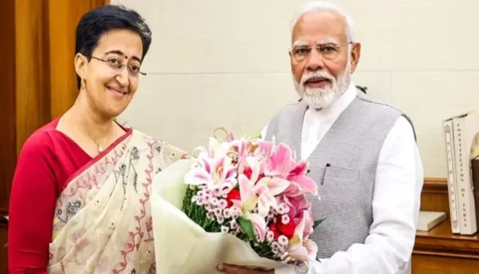 cm-atishi-meet-pm-modi