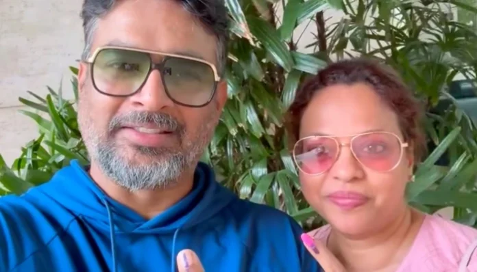 r-madhavan-voted-with-his-wife