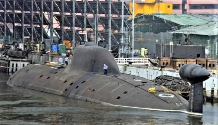 fourth-nuclear-submarine-of-the-arihant-class-s-4-has-been-launched