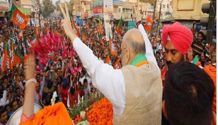 amit-shah-road-show-ranchi-sanjay-seth