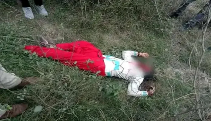 body-of-a-newly-married-woman-was-found-in-a-forest-in-haryana