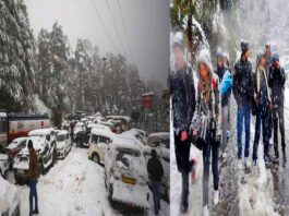 Manali-Snowfall