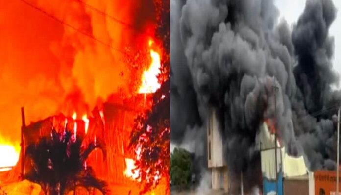 Polythene-factory-fire