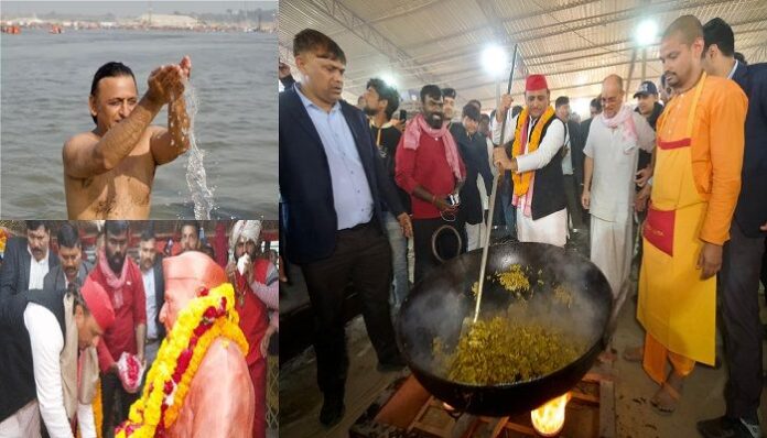 Akhilesh-Yadav in Maha Kumbh