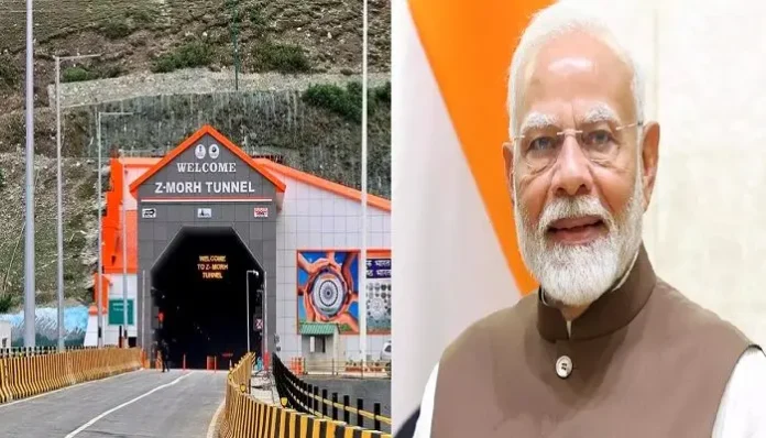 PM-Modi-inaugurate-Z-Mod-tunnel