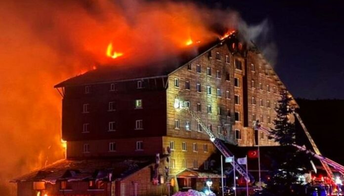 Turkey Hotel Fire